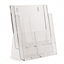 Clear Plastic Leaflet Holders & Menu Dispensers - A6, DL, A5, A4 Sizes, Counter Stands & Wall Displays