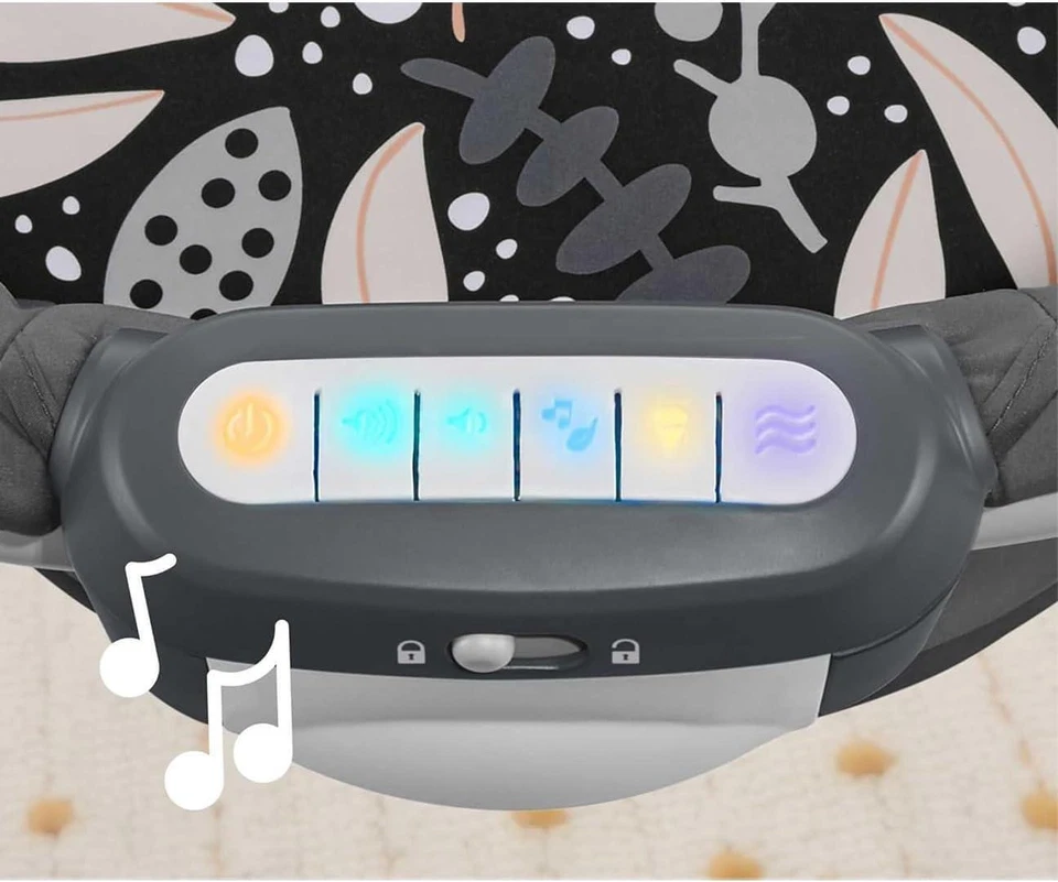 Fisher-Price Cuna de Bebé Vista Calmante Portátil Cuna Plegable Cabecera Foto 4 de 4