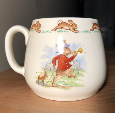 single-handle 1954 vintage/antique bunnykins royal doulton child