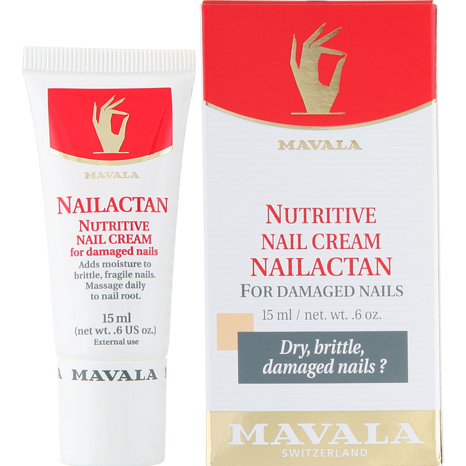 Mavala Nailactan - Nutritive Cream for Damaged Nails 15ml