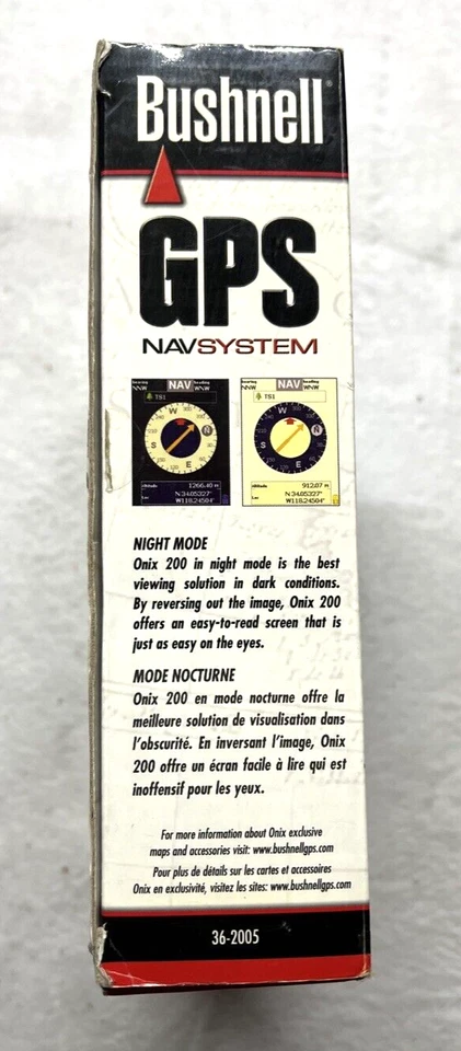 Bushnell GPS Receiver Navigation Handheld GPS Unit ONIX 200CR NOS - Image 4 of 4