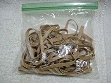 40 POSTAL SIZE 64 3-1/2" x 1/4"Relaxed Size Rubber Bands Commercial Office Home