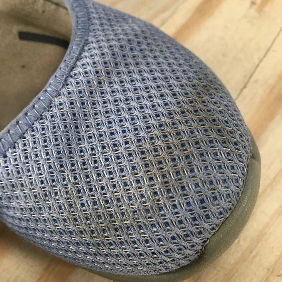 Zapatos Baretraps Mujer 7 M Mary Jane Pisos Cómodos Azul Tela Gancho y Lazo Foto 4 de 4