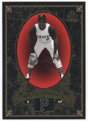 Willie Stargell 2007 SP Legendary Cuts #75 Pittsburgh Pirates Hall 
