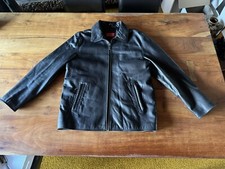 Pierre Cardin Lederjacke Herren Schwarz Neuwertig Herrenjacke Jacke Leder Gr. 52