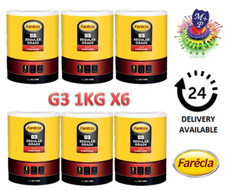 Farecla G3 Rubbing Compound Regular Cutting Paste x 6 1kg Tubs For Car Polishing