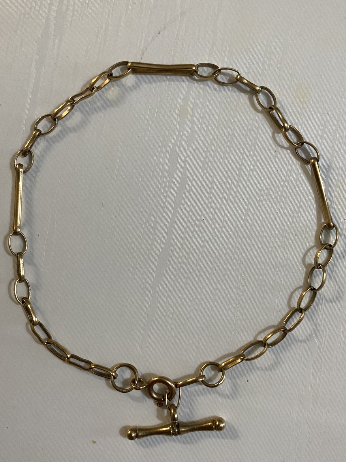 Victorian 9ct Solid Gold Bracelet - image 3