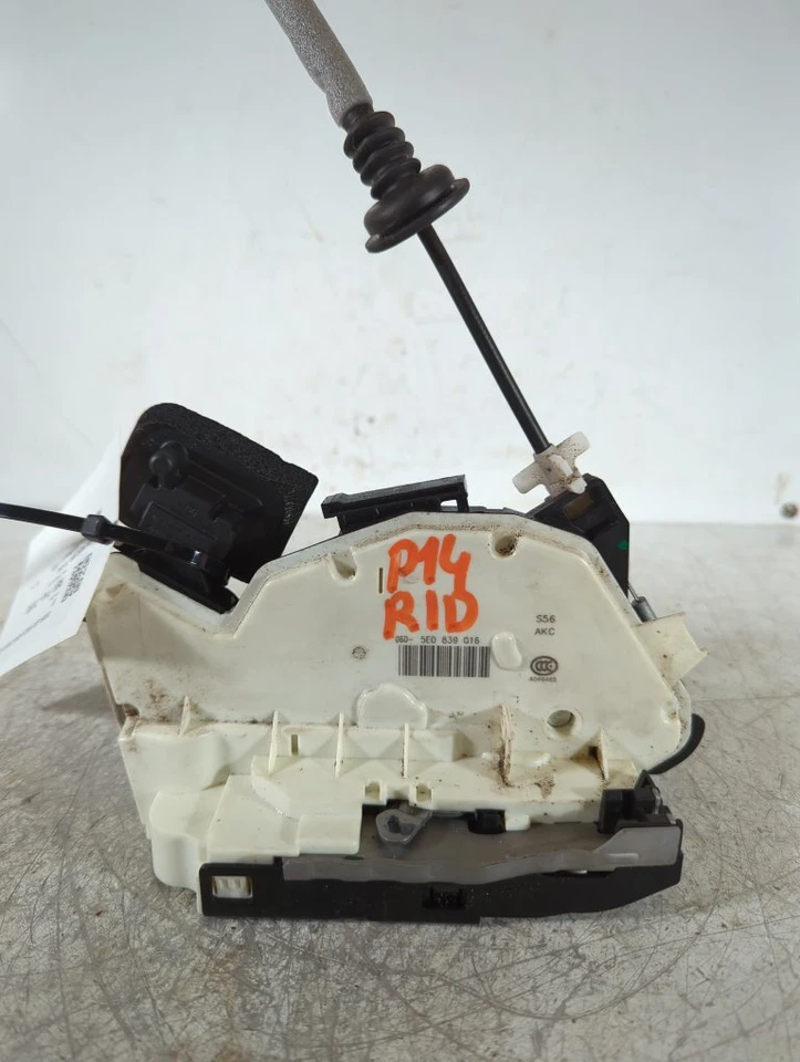 Skoda Rapid Mk1 Hatchback 5 Door 2015-2019 Door Lock rear Driver Side P14 - Image 2 of 4