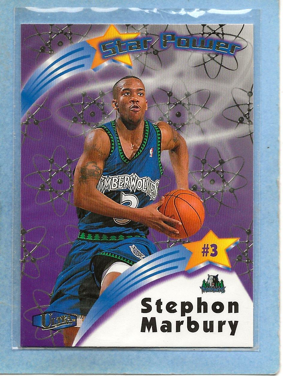 STEPHON MARBURY - 1997-98 Fleer Ultra "Star Power" - #SP5/20 - Timberwolves