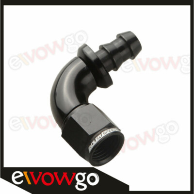 Universal 6AN Male To 5/16 Hose Barb Fitting 6AN O-ring Seal Boss Fuel - Foto 8