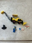 1984 LEGO Legoland 6686 Construction Vehicle Backhoe Complete!