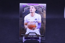 Justin James 2019-20 Panini Prizm RC #295 Rookie Sacramento Kings