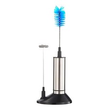 Montalatte Elettrico Ricaricabile Usb Schiumatore Latte Cappuccino Frullino Uova