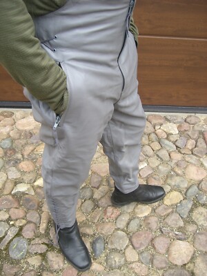 Original Bundeswehr Lederhose Gr. 178/92 (L) Marine U-Boot Stiefelhose