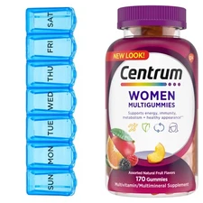 Centrum Multigummies Women's Gummy Vitamins - Assorted Fruit Flavor + Pill Plann