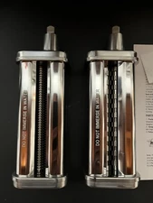 2 Set Pasta  Fettuccine Spaghetti Cutter Stand Mixer Attachment Cofun  No/box