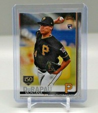 2019 Topps Update Series MONTANA DuRAPAU PIRATES RC 150 Years Gold Foil 