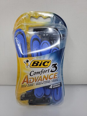 BIC Comfort 3 Advance Men's Disposable Razors Sensitive 4 