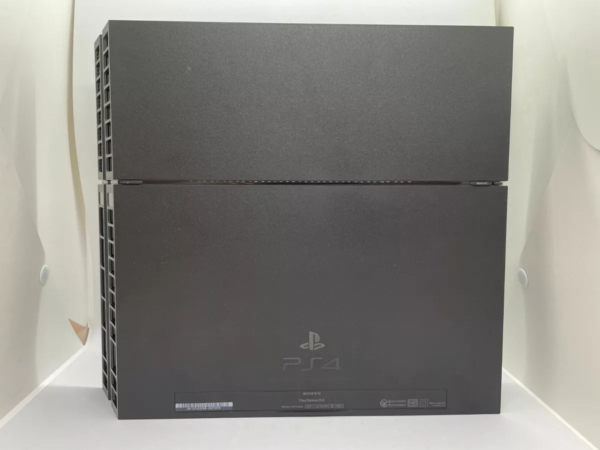 Sony PlayStation 4 PS4 Jet Black CUH-1200 AB01 HDD 500GB With box