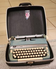 Vintage Smith Corona Super Sterling Typewriter Traditional Original W/ Case thumbnail
