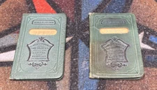 2 VINTAGE 1920s-30’s BANK OF COMMERCE & TRUST CO SAVINGS ACCOUNT BOOK