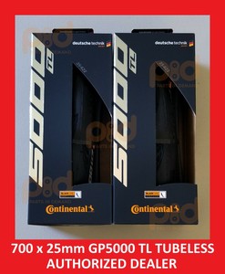 Paar 2 Continental Grand Prix Gp 5000 Tl 700 C X 25 Mm Tubeless Rennrad Reifen Ebay