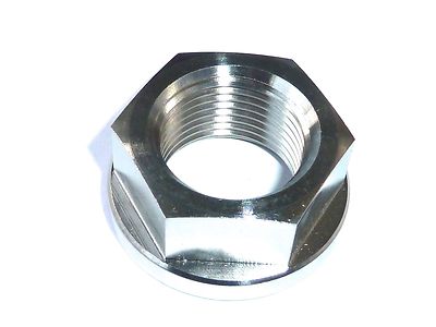 Suzuki GSXR600 L1-L9 FRONT AXLE FLANGED NUT TITANIUM M20X1.5