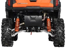 SuperATV High Clearance REAR Offset A-Arms for Polaris General / 4 -Light Silver