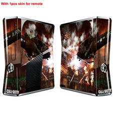 63 Helicopter War Vinyl Decal Sticker For Xbox360 Slim Console Controllers Skin