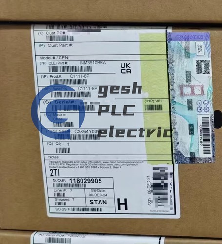 C1111-8P Cisco ISR C1100 8-Port Dual GE WAN Ethernet Router DHL or FedEX or UPS
