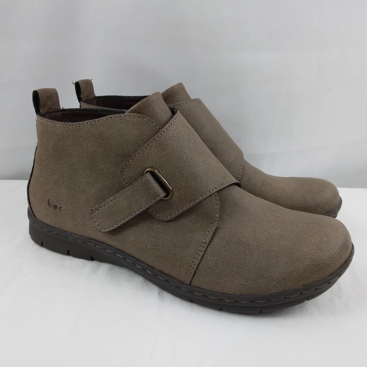 Alegria Mens Size 8.5US 42EU Chukka Boots Taupe Tan Leather Suede Ankle Boot Børn Bootie Comfort Shoes for Women for sale | eBay main image 2
