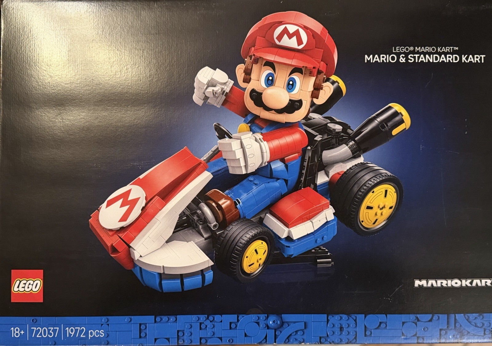 LEGO Mario Kart 72037 réplique de collection Kart Standard adulte
