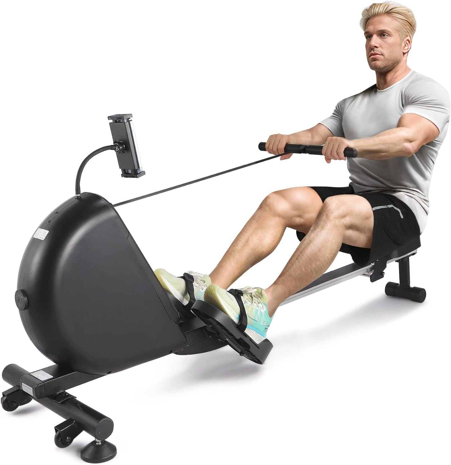 Magnetic Rowing Machine Rower 16 Levels Cardio Home Gym Exercise Equipment