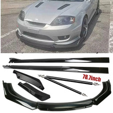 For Hyundai Tiburon Front Bumper Lip Chin Spoiler Splitter Side Skirt Body Kit For Hyundai Tiburon Front Bumper Lip Chin Spoiler Splitter Side Skirt Body Kit