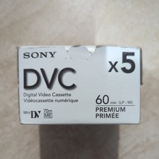 Sony DVC 60 min LP: 90 Mini DV Cassette DVM60PRRJ