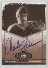 2004-05 Upper Deck Legendary Signatures Signatures Charlie Simmer #CS Auto 0i5j