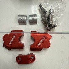 Motowolf Motorcycle Handlebar Riser Heightening Clamp Mount