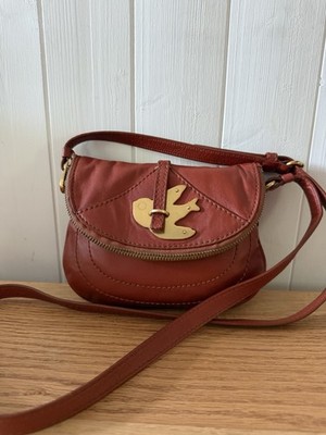 Marc by Marc Jacobs Petal to the Metal Natasha Crossbody Bag   Brown Leather