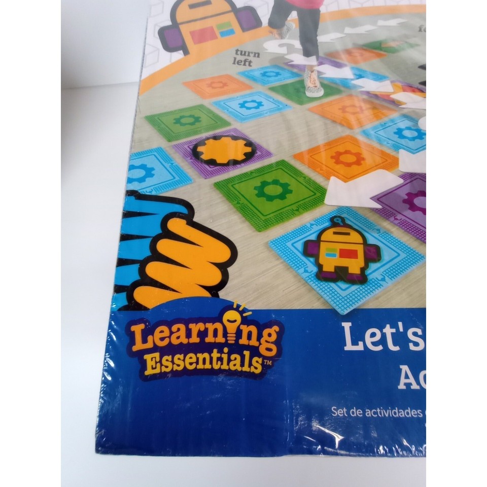 Learning Resources Lets Go Code Activity Set 50pc STEM Toy LER2835 Ages ...