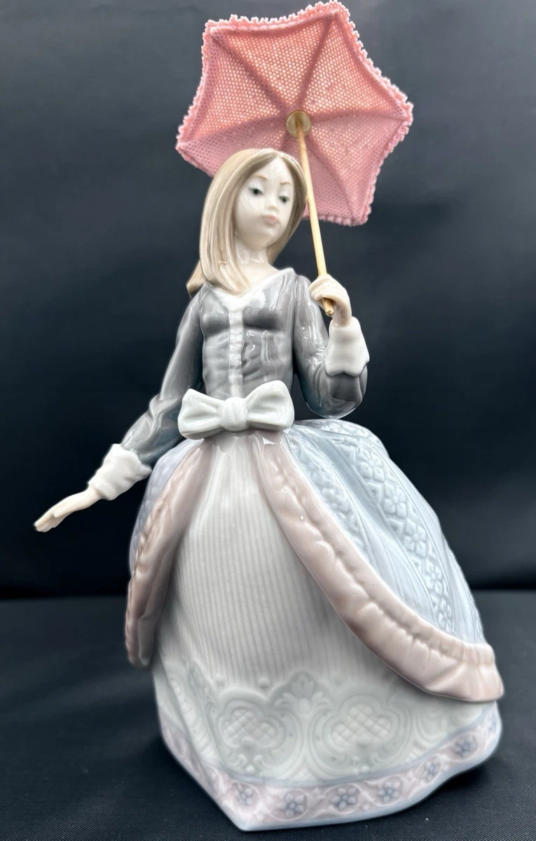 Lladro Girl With Parasol for sale | eBay