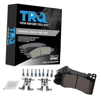 Front Brake Pad Set Includes Contact Point Grease Includes BFA27408 Ceramic