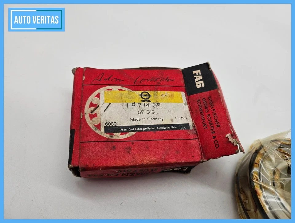original FAG Opel Ascona C Kadett E bearing gear block F-16 manual NEW - Image 2 of 4