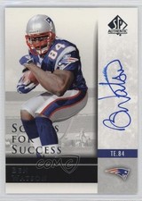 2004 SP Authentic Scripts for Success Ben Watson #SS-BW Auto 3y4