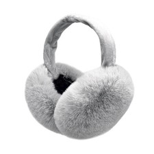 Women Winter Earmuffs Adjustable Faux Fleece Ear muffs Foldable Furry Cute Gi...