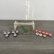 Lotto Calcio Subbuteo Vintage | Rosso/Blu | Portiere/Portiere | Incompleto