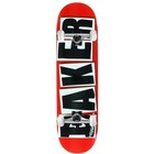Baker Skateboard Deck Brand Logo Red/Black 8.75" x 32.625" Complete