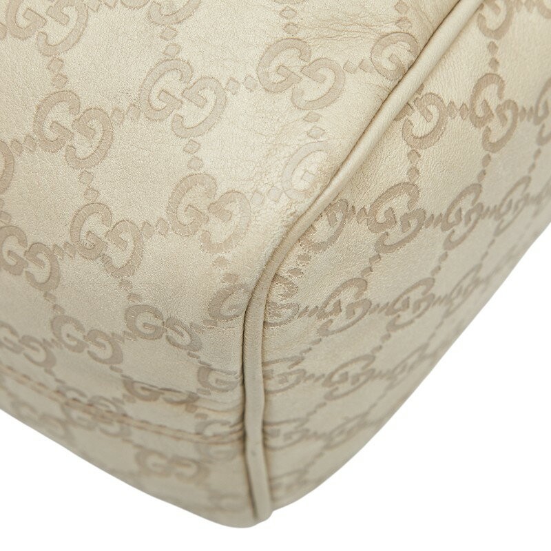 Gucci Guccissima Handbag Tote 193603 Ivory Leather Women's Japan thumbnail 5