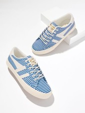 Gola for Talbots Mark Cox Coastal Stripes Tennis Sneakers NWT