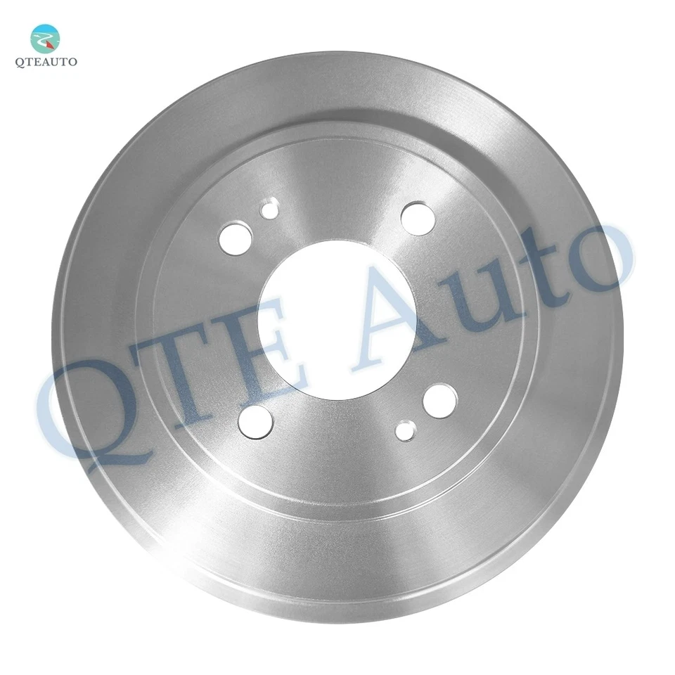 6 Rear Drilled Brake Rotors 200-Ceramic Brake Pad For 2002 2003 2005 Honda Civic - Image 3 of 4