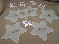 Lot of 10 Pandora Jewelry Acrylic Display Stars